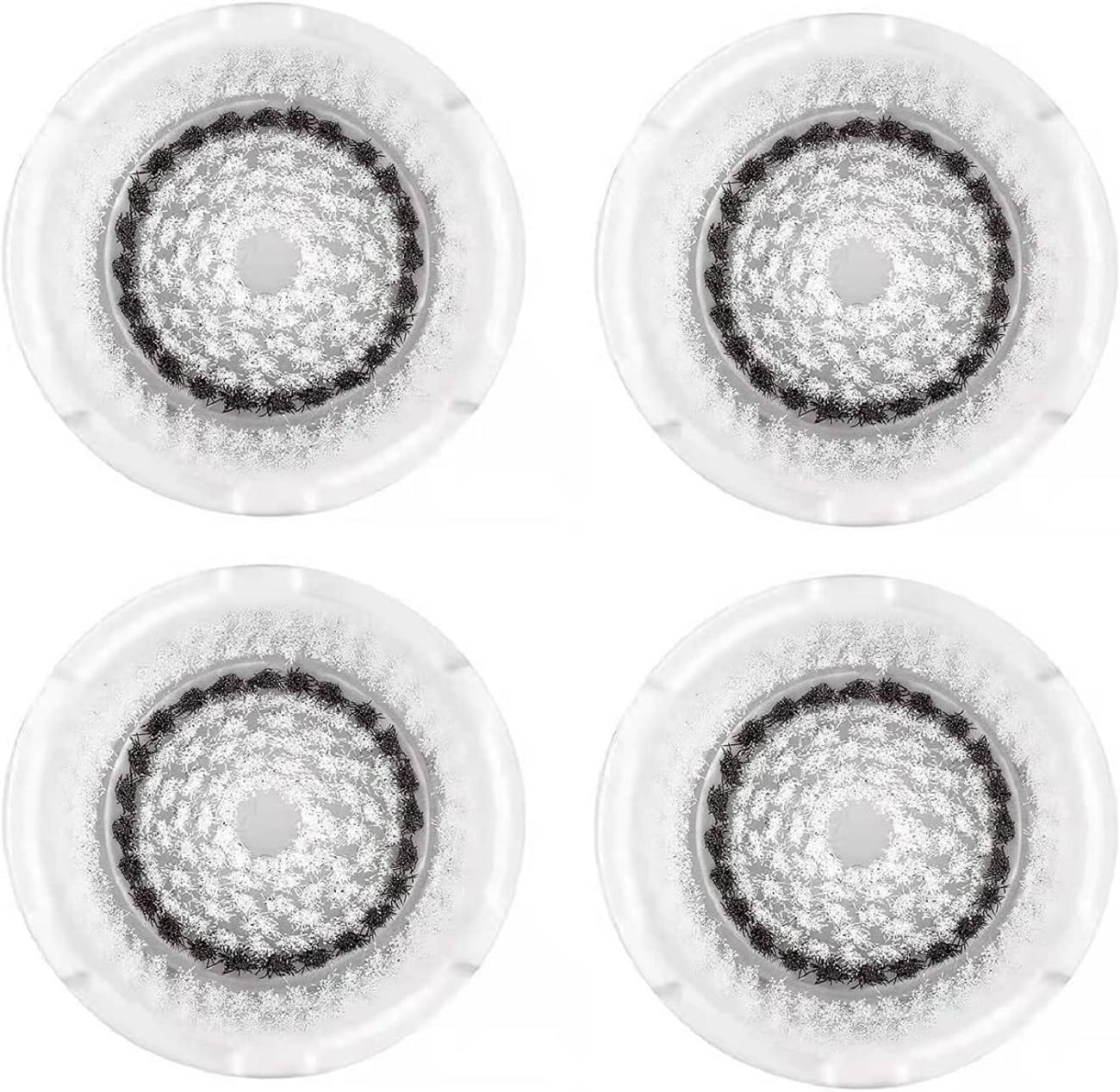 Clarisonic Sensitive Facial Cleansing Brush Head Replacement for Mia 1, Mia 2, Mia Fit, Alpha Fit, Smart Profile Uplift, 4 Count