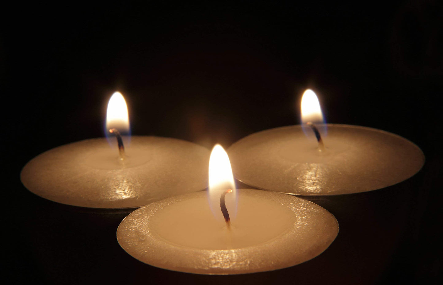 Hyoola Tea Lights Candles - 100 Bulk Candles Pack - Natural Palm Oil Tea Light - European Quality White Unscented Tealight Candles - 4 Hour Burn Time