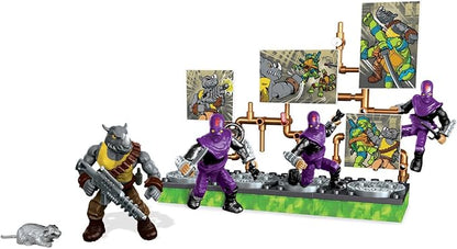 Mega Bloks TMNT Collectors Rocksteady Villain Pack