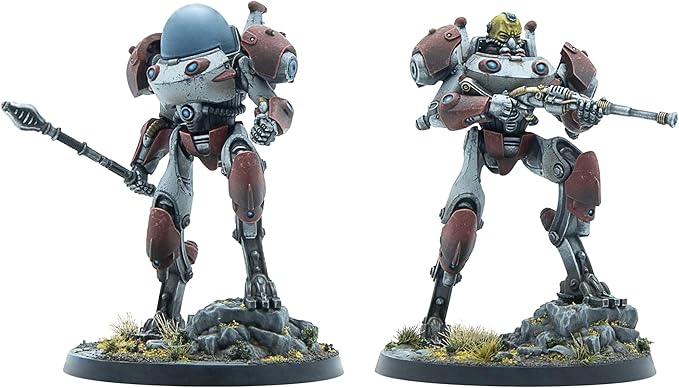 Modiphius Entertainment: Fallout: Miniatures - Zetans: Alien Invaders - 2 Resin Figures Appalachia Wave Unpainted &amp Unassembled Licensed