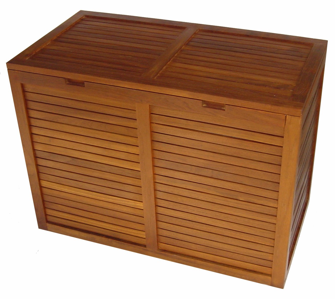 The Original Spa Double Teak Laundry or Storage Hamper