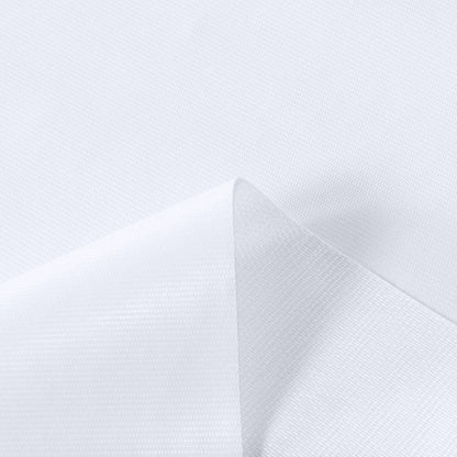 sancua 100% Waterproof Rectangle PVC Tablecloth - 60 x 120 Inch - Oil Proof Spill Proof Vinyl Table Cloth, Wipe Clean Table Cover for Dining Tables, Buffet Parties and Camping, White