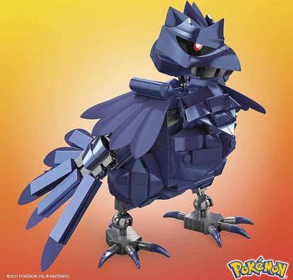 MEGA Corviknight Building Set With 340 Compatible Bricks and Pieces and Poké Ball Toy Gift Set