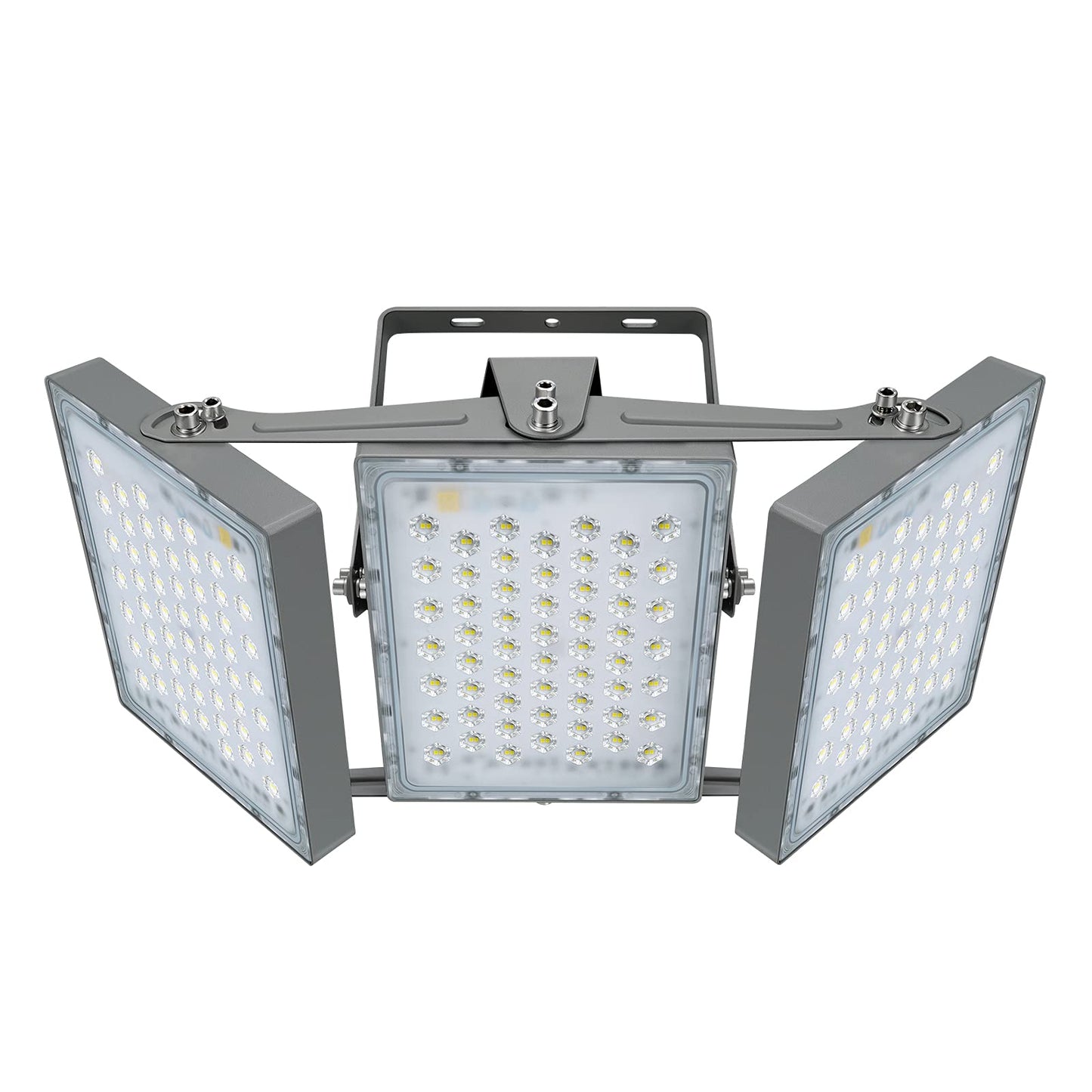 STASUN LED Flood Light Outdoor, 300W 27000lm Outdoor Lighting with 330° Lighting Angle, 5000K, 3 Adjustable Heads, IP66 Waterproof LED Exterior Security Area Lights for Yard, Stadium, Parking Lot