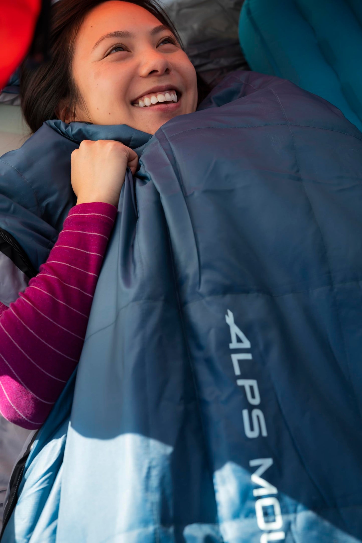 ALPS Mountaineering Vibe +20° Mummy Sleeping Bag, Regular - Aquamarine