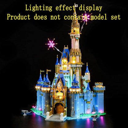 2023 Version LED Light Kit Compatible with Lego 2023 Disney Castle 43222 (Model Set Not Included)