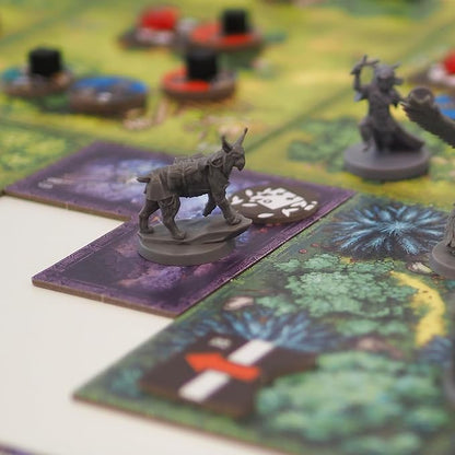 Mighty Boards: Fateforge: Chronicles of Kaan - Kin of The Wild Expansion - Epic Miniatures Board Game Introduces Pet Companions Age 14+ 1-4 Players