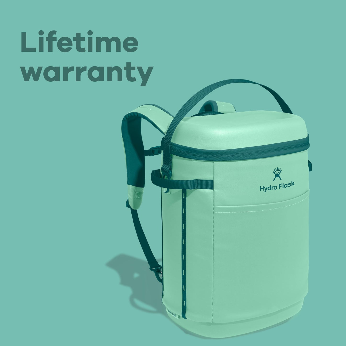 Hydro Flask Carryout Cooler Backpack - Insulated Portable Soft Cooler - 22 L Capacity in Black