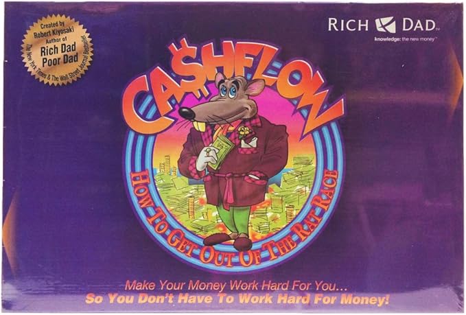 Rich Dad Cashflow 101 and 202 Board Game Bundle