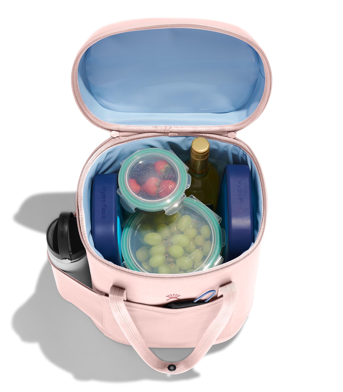Hydro Flask Cooler Backpack - Insulated Portable Soft Cooler - 20 L Capacity in Trillium Pink