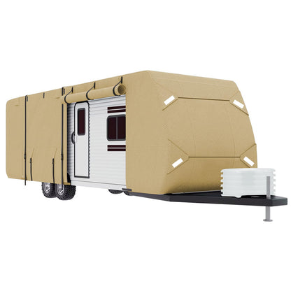 Seamander Travel Trailer RV Cover, Anti-UV, Weatherproof, Rip-Stop Camper Cover for Winter Snow