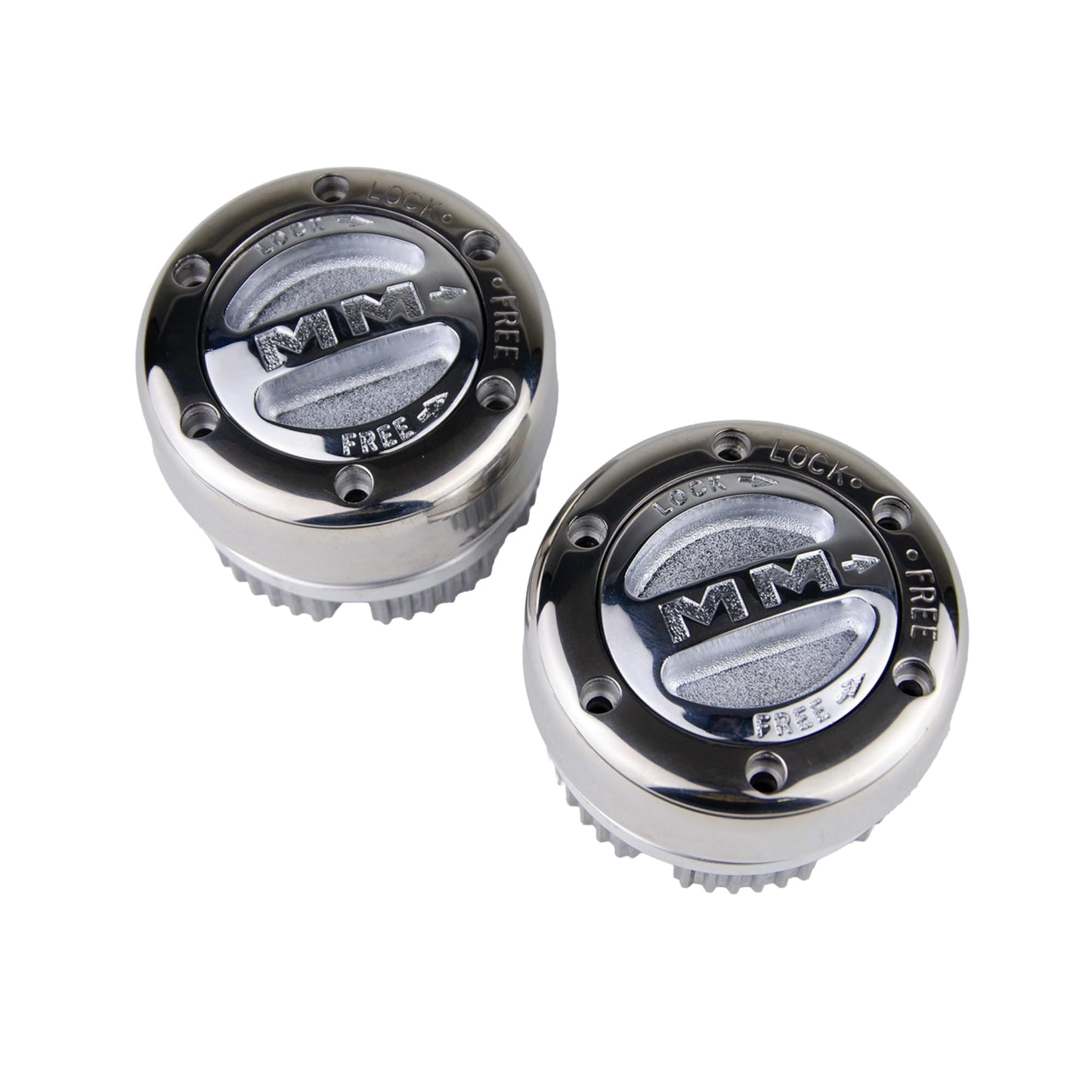 MILE MARKER 104 Pair of Premium Manual Locking Hubs fits 1982-1996 F150 & Bronco | Requires Conversion Kit | Replaces Original Equipment Manual and Automatic Hubs | Includes Hardware