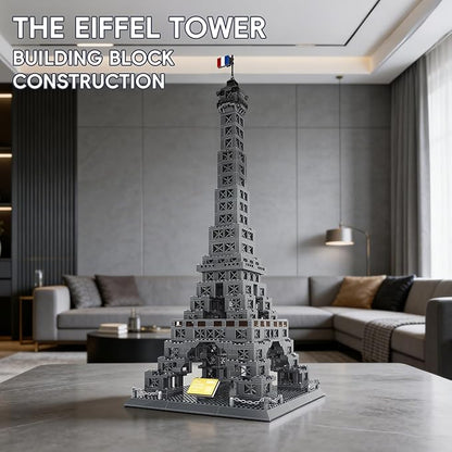 Eiffel Tower Building Set 976 Pieces Paris Architecture Model Kit with French Flag &amp Nameplate Romantic France Landmark Souvenir Gift 3D Construction Puzzle for Adults &amp Teens