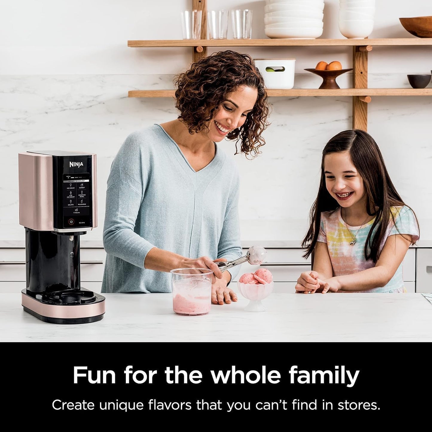 Ninja NC301 CREAMi Ice Cream Maker - 7 One-Touch Programs for Gelato, Sorbet & Smoothie Bowls - Lavender