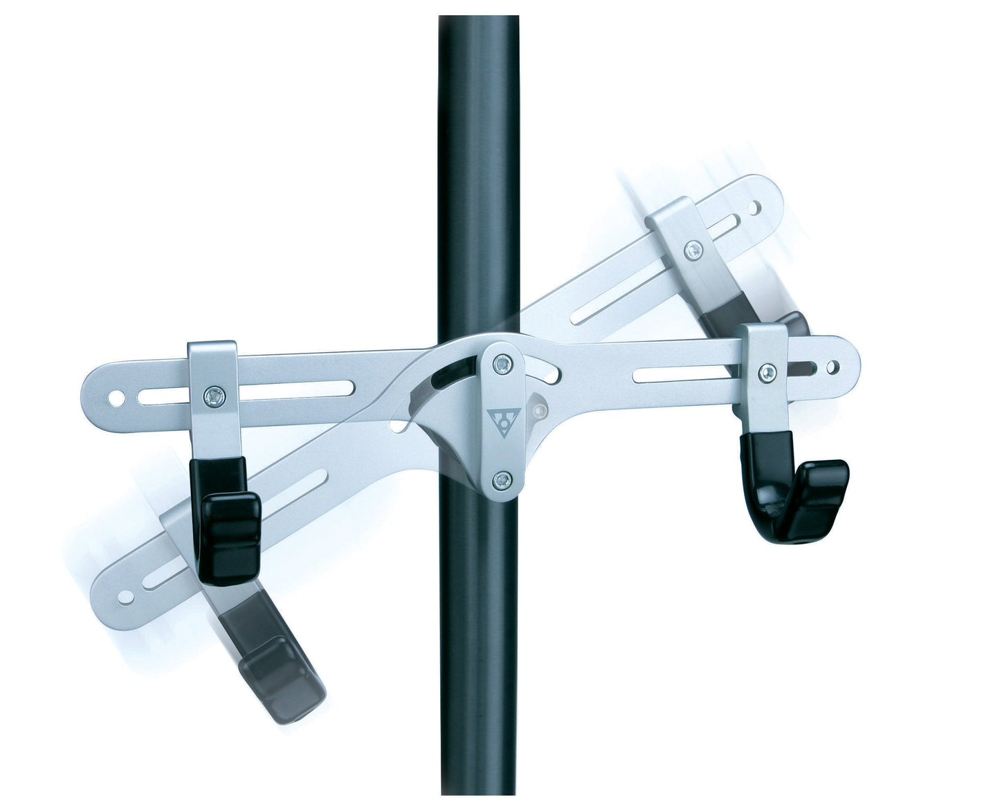 Topeak Dual Touch Bike Storage Stand , L x W x H ﻿44 x 34 x 214 cm (Open) / ﻿17.3” 13.4” x 84.3”