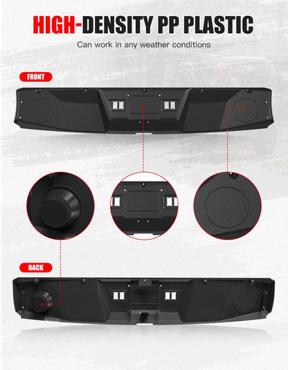 XATVXUTV Overhead 6.5" Speaker Pods Roof Liner for Polaris Ranger XP 1000 / Crew 2017-2025 Accessories, Front Roof Full Enclosure UTV Speaker Box, All-Weather Protection