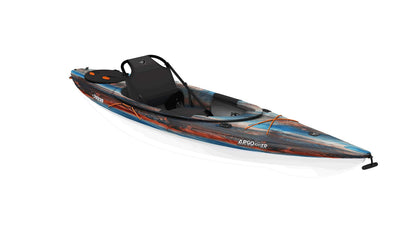 Pelican Argo 100XR - Premium Sit-in Recreational Kayak - Lightweight one Person Kayak - 10 ft - Cosmos