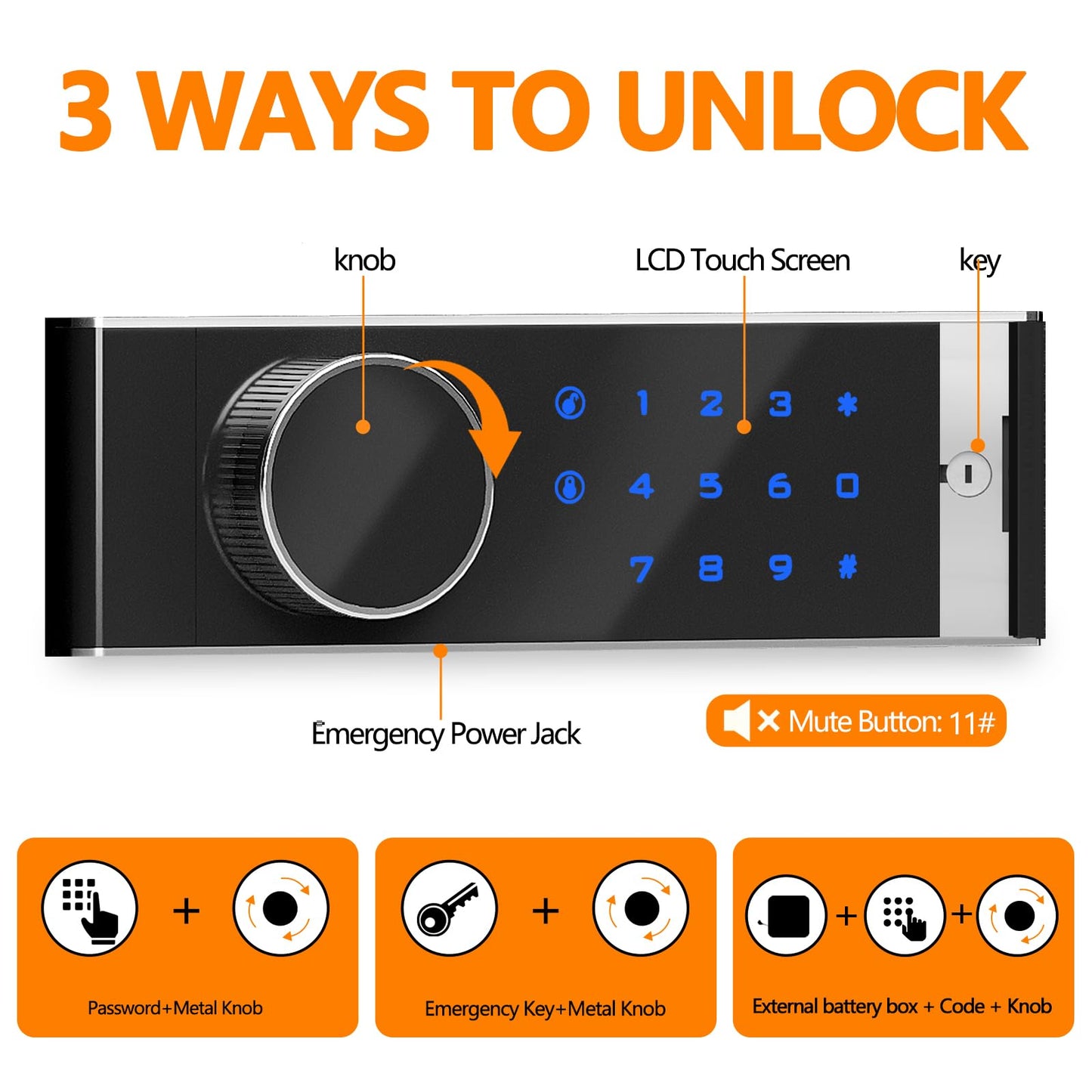 2.0 CUB Depository Drop Safe Fireproof, Front Drop Slot Lock Box with Digital Combination and Anti-Fishing, Silent Deposit Safe Box, Security Money Safe for Cash Slips Expense Business Office Home