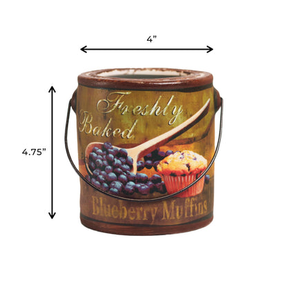 A CHEERFUL GIVER 95hr 20oz Scented Candle - Blueberry Muffins - Multi-Wick Glass Candle - Gifts For Men and Women