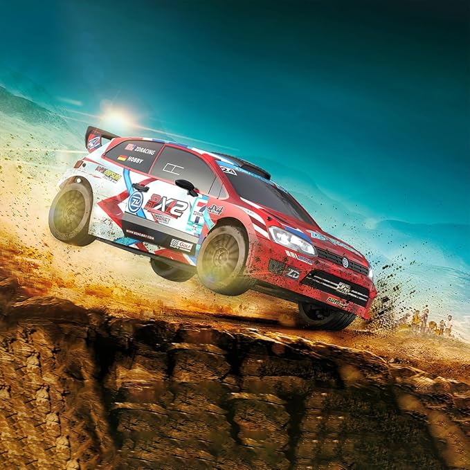 ZD Racing RX12 1/12 RC Drift Car for Adults 2.4G Full-Proportional 4WD Brushless Mini Remote Control Rally Car with LED Lights 60KM/H Sports Cars Vehicle Toy Gift -RTR