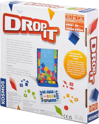 Drop It – A Fun Family Strategy &amp Dexerity Game by Kosmos Games Parents’ Choice Silver Award Winner Play Individually or on Teams Ages 8+ Fun for Kids Adults Family Game Nights