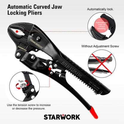 STARWORK TRUE MECHANIC 312-Piece Mechanics Tool Set and Socket Set, Professional, SAE/Metric