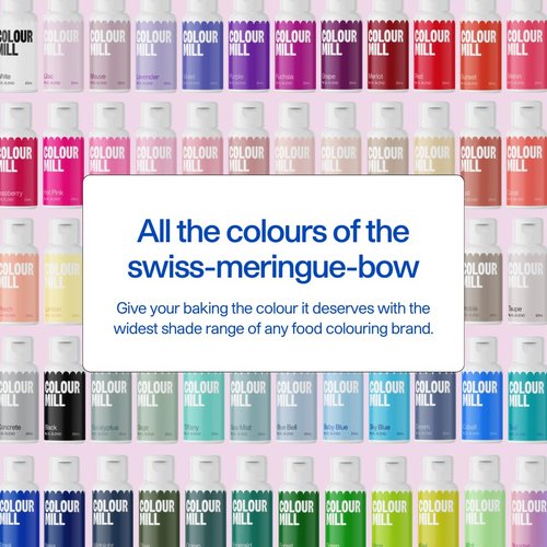 Colour Mill Oil-Based Food Coloring, 20 Milliliters (Primary Pack)