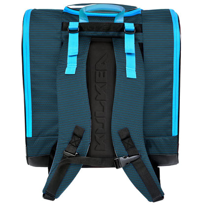 KULKEA Speed Pack Ski Boot Backpack - Ski Boot Bag With Open Pack Design For Quick Gear & Boot Storage - Durable, Spacious, & Water Resistant Backpack (Blue Run)