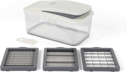 Calphalon Aero 5-in-1 Vegetable Chopper - Multifunction Food Dicer for Easy Meal Prep & Cleanup