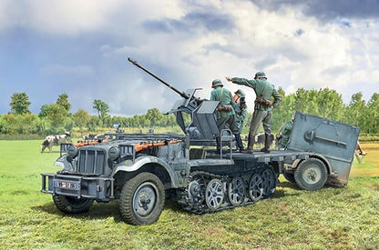 Sd.Kfz.10/4 with Flak 30-1:35 Scale