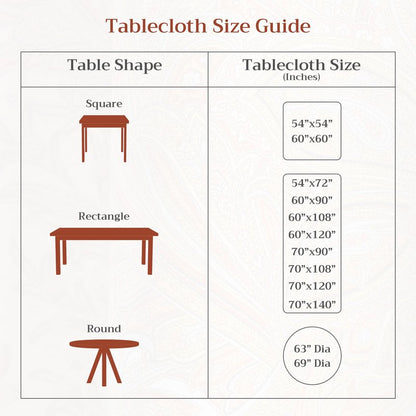 Maison d' Hermine Table Cloth Square Table 100% Cotton 60 x 60 Inches Fall Tablecloth Reusable Everyday Use for Thanksgiving Christmas Decorations Dining Farmhouse Party (Pumpkin Blues)