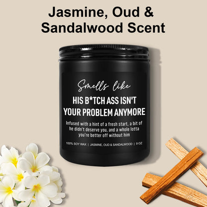 Younift Funny Scented Candles, Divorce Gifts for Women, Divorce Party Decorations - Cheer up, Breakup Gifts for Women, Newly Divorced Woman, Her - Break up, Ex Boyfriend Presents - 9 oz
