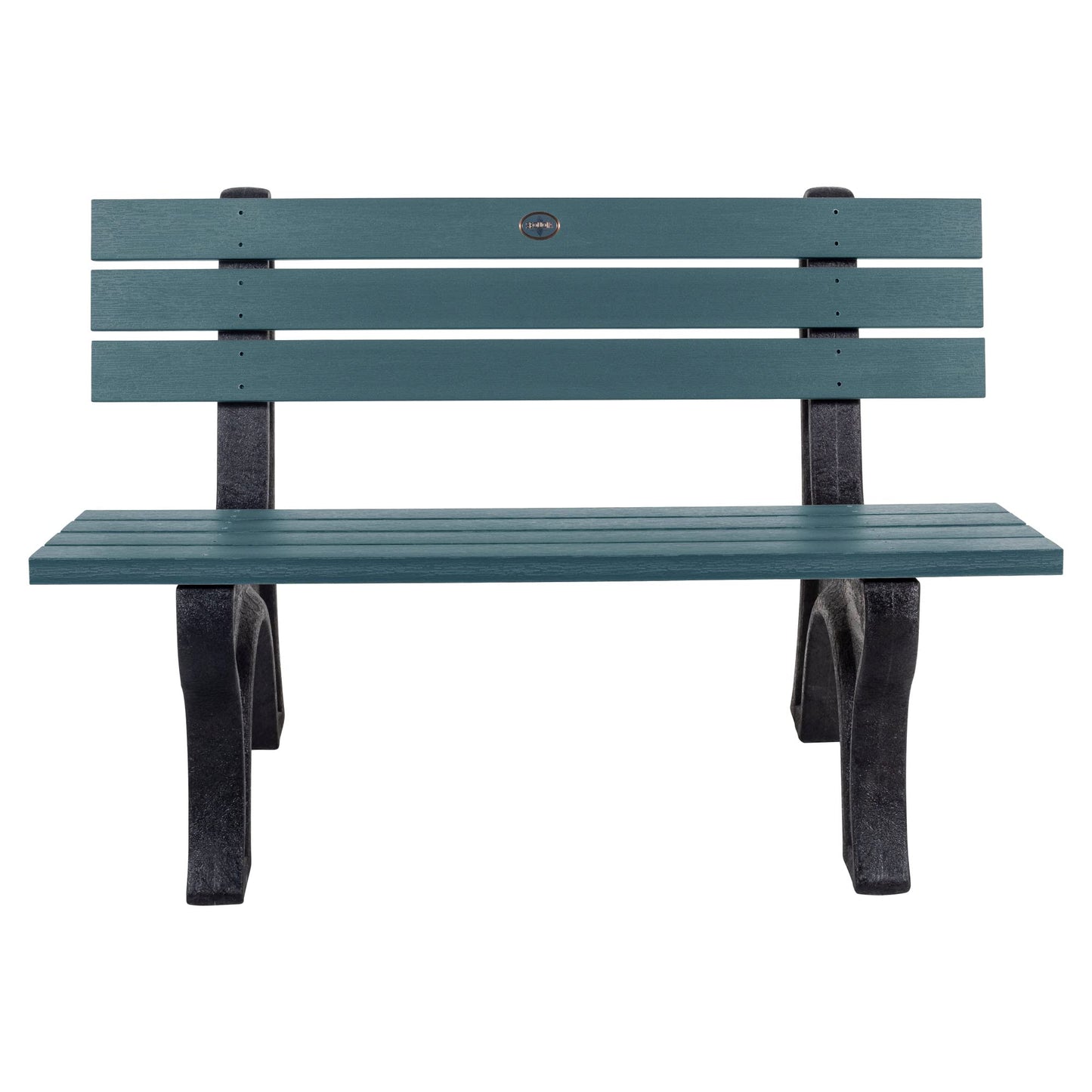 Sequoia Professional Aurora 4 ft Park Bench, Nantucket Blue
