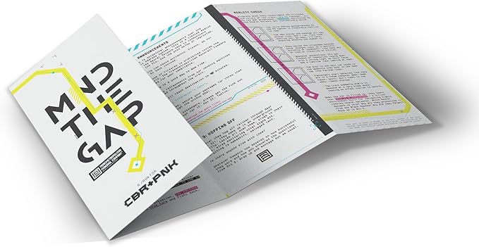 Mythworks CBR+PNK: Augmented Edition Minimalist Pamphlet TTRPG Forged in The Dark