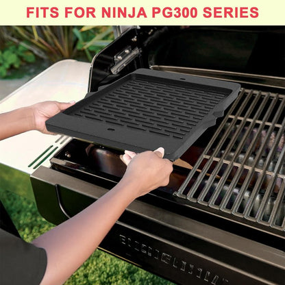 Cast Iron Reversible Griddle for Camp Chef, Universal Stove Top Griddle for Most 4 Burner Stove/Charcoal/Gas/Propane/Electric Grill Pan, Large Flat Top Plate for Outdoor Camping Accessories,16" x 24"