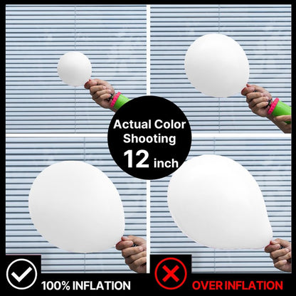 PartyWoo White Balloons 100pcs 5 Inch Matte Latex Balloons for Wedding Bridal Graduation Engagement Baby Shower Gender Reveal Easter Anniversary Birthday Tea Party Decorations White-Y13