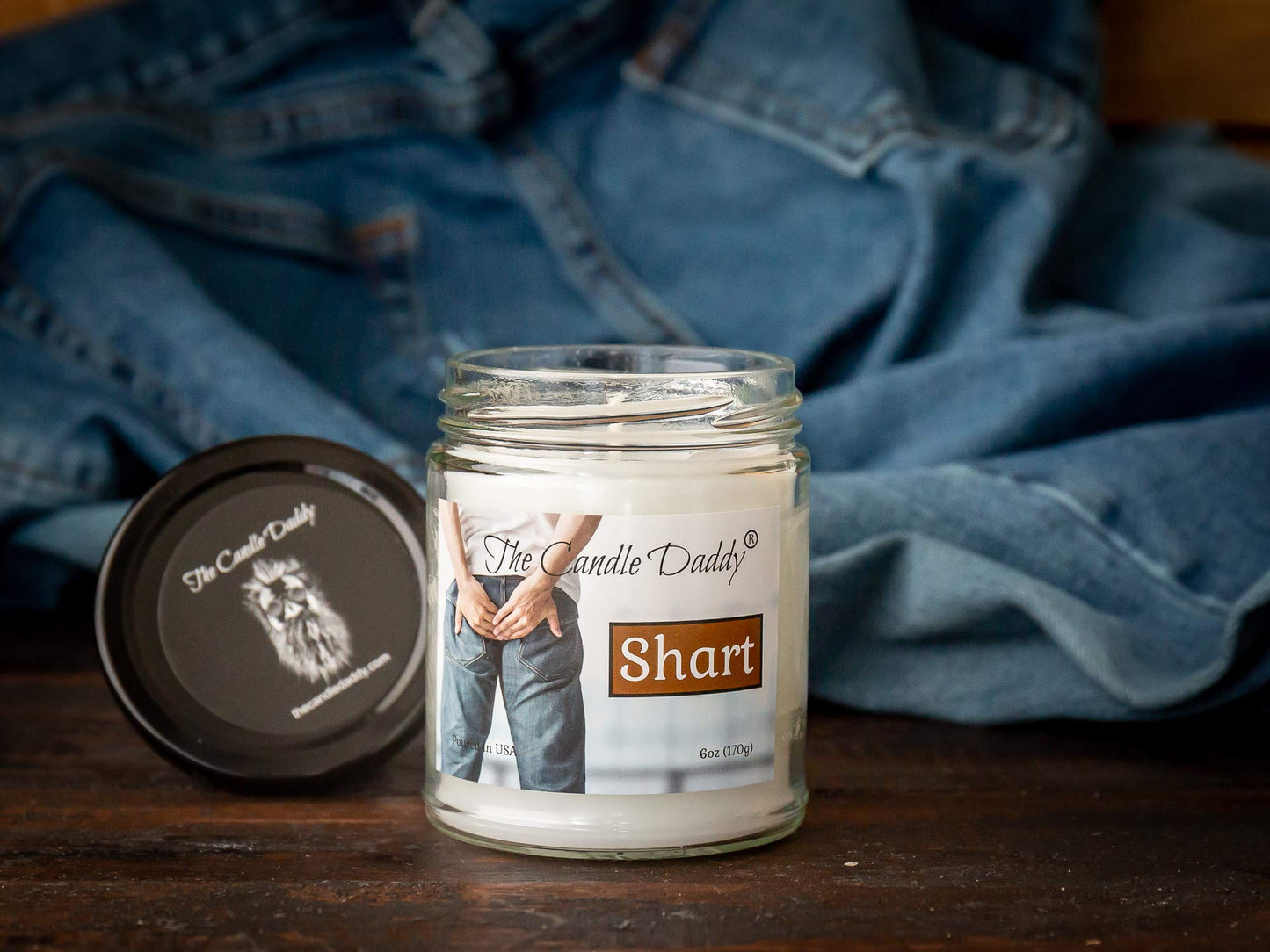 Shart - Terrible Near Turd Scented Melt- Maximum Scent - Funny 6 oz Jar Candle- 40 Hour Burn time Hilarious Prank Gag Gift for Him Her Best Friend BFF Joke Candle