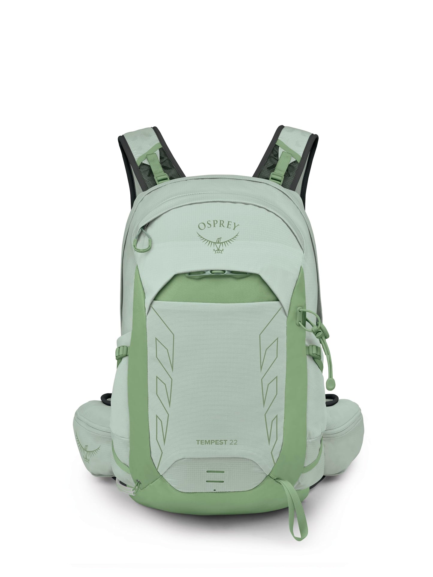 Osprey Tempest 22L Women's Lightweight Hiking Backpack - Small Daypack for Travel & Camping, Frosty Mint Green/Botanica