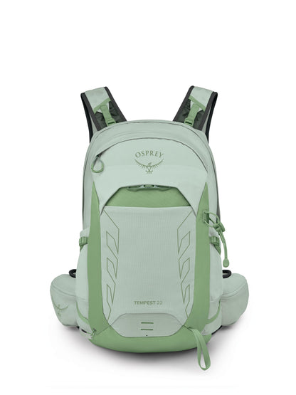 Osprey Tempest 22L Women's Lightweight Hiking Backpack - Small Daypack for Travel & Camping, Frosty Mint Green/Botanica