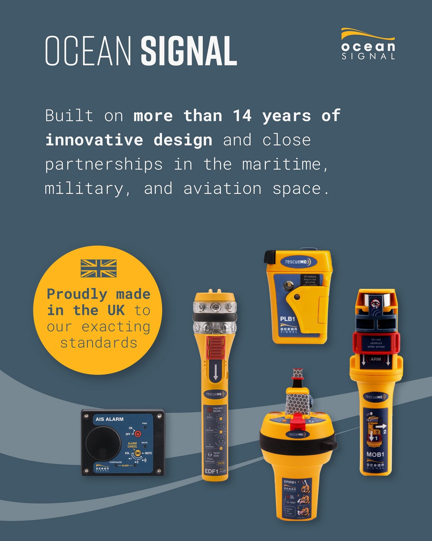 Ocean Signal rescueME MOB1 - Compact AIS Man Overboard Device with Automatic Activation, 7-Year Battery Life, 24 Hours of Operation, and Integrated DSC Transmitter