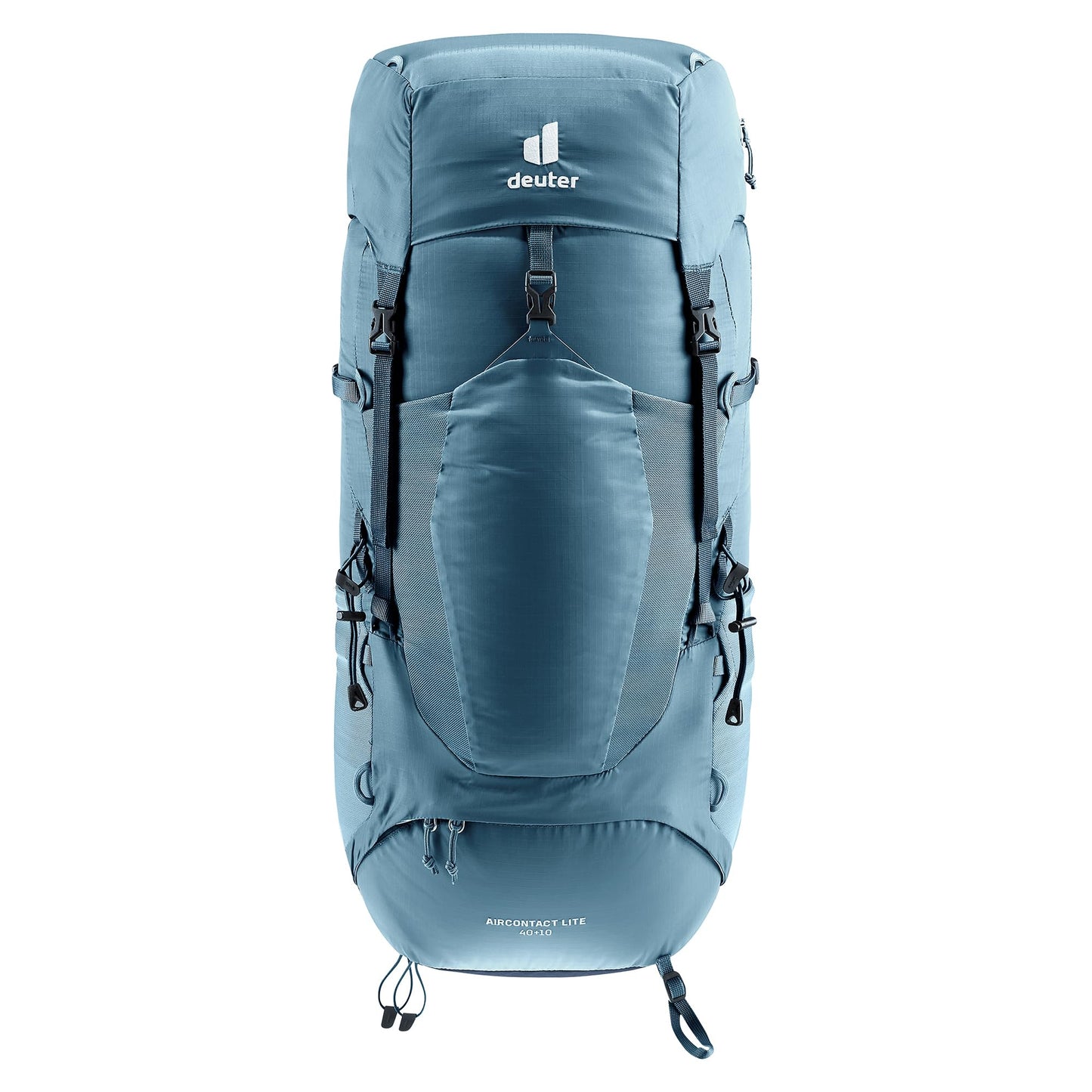 Deuter Unisex Aircontact Lite 40 + 10 L, Lightweight Backpacking & Hiking Backpack for Men & Women, 40 + 10 Liters - Atlantic-Ink