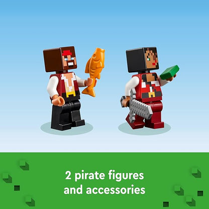 LEGO 21259 Minecraft Die Piratenschiffreise