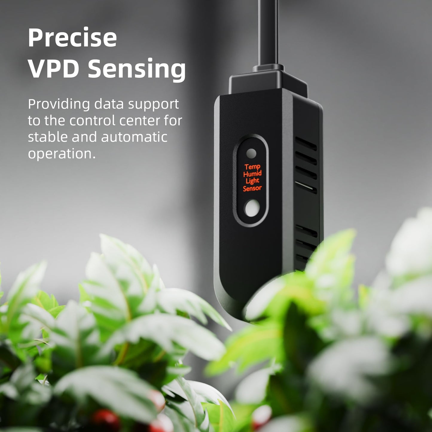 Spider Farmer GGS AC10 Power Strip Kits, 10 AC APP-Based Controls Outlets, 3 in 1 Soil Sensor, Temp Humid Light Sensor, for Indoor Grow Tent Plants Room