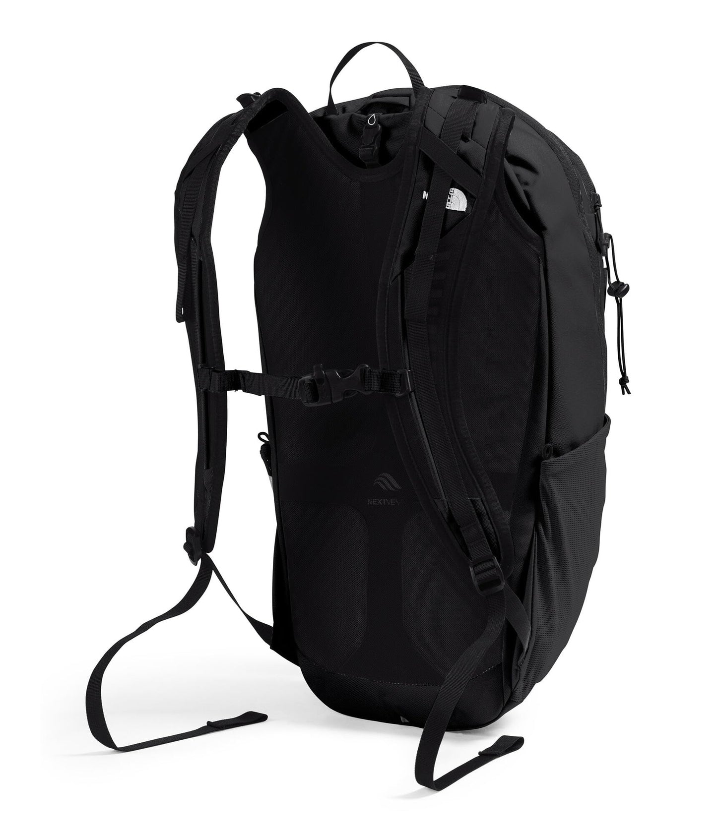 The North Face Basin 18 Liter Technical Daypack with Rain Cover - Unisex Backpack, Sternum Strap, Hiking Pole Attachment, TNF Black/TNF Black-NPF, One Size