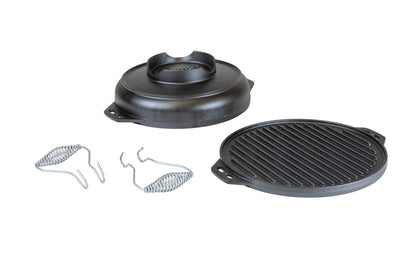 Lodge 14 Inch Cast Iron Cook-It-All, Black