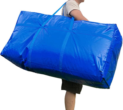 66 Gallon Extra Large Storage Bags by [Brand Name] - Heavy Duty, Waterproof Moving Duffle with Zipper & Strong Handles