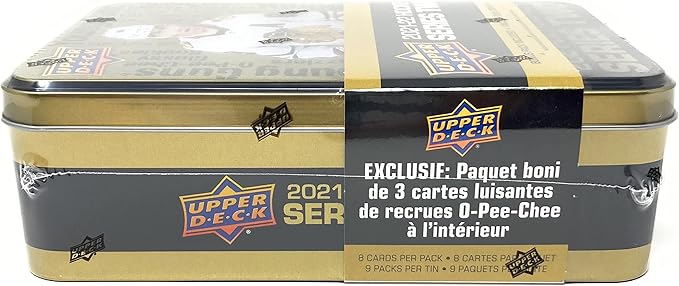 Upper Deck 2021-22 Series 2 Hockey Cards Collector's Tin