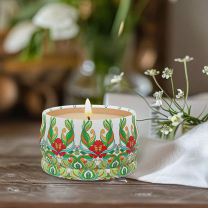 Scented Candles Gift Set,3 Pack Candles for Home Scented, Long Lasting Soy Wax Aromatherapy Candle Set, Gifts for Women with Gift Box(Rose.Vanilla.Orange)