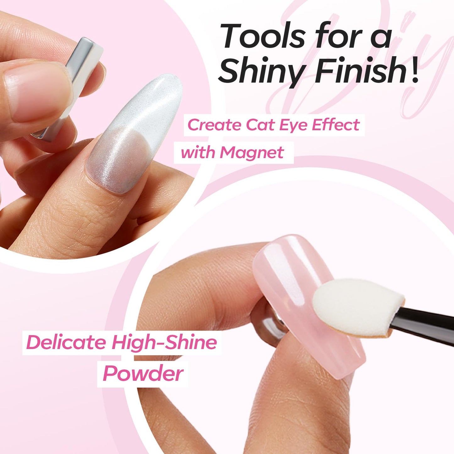 Modelones Gel Nail Polish Kit with UV Light, Milky White Nude Glitter Pink Red Gold Fall Metallic Manicure Set with Base Top Coat Star Stickers 4 Colors Gel Mini Salon Nail Art Gift for Women Girl