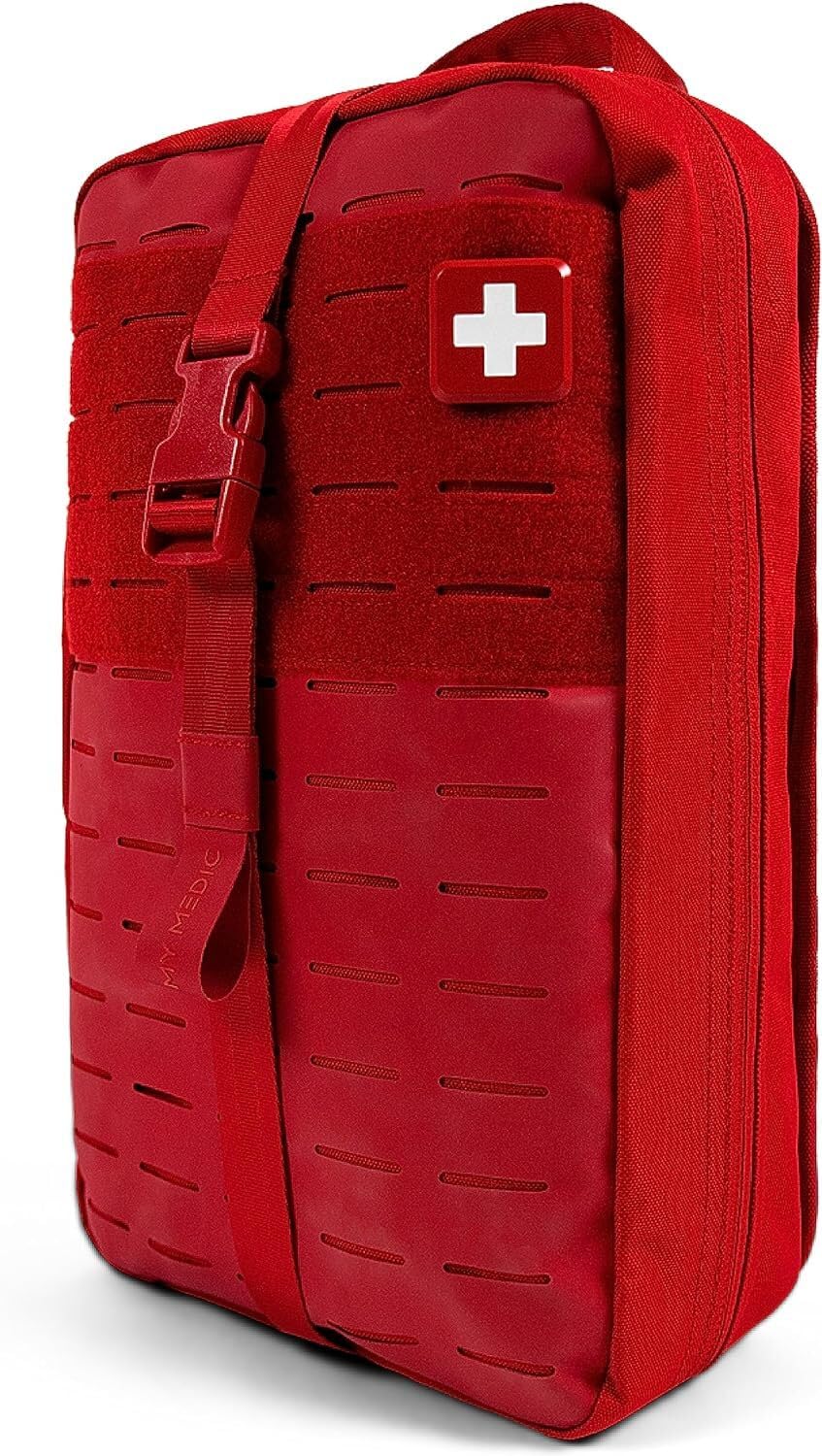 My Medic MYFAK Large Standard - HSA FSA First Aid Kit - Comprehensive Home Medical Kit with 150 Items - IFAK for Camping Car or Boat - Red